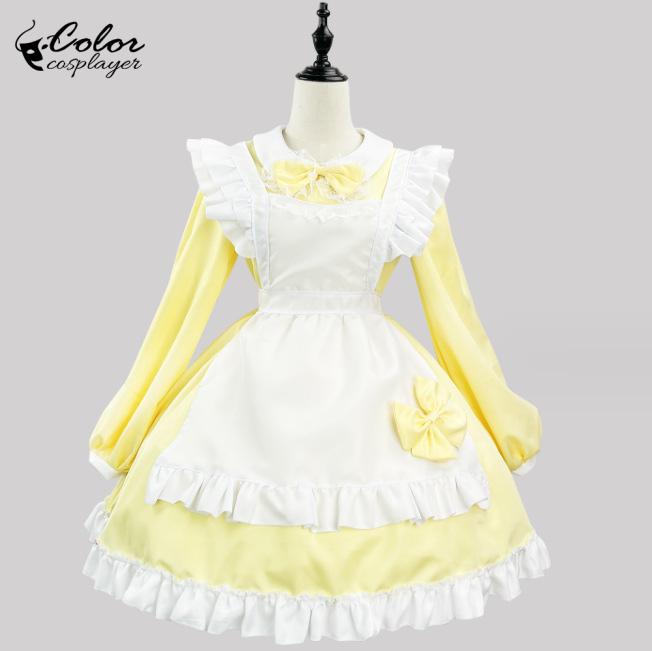 Blue Lolita Skirt Maid Cosplay - Women'S Fashion Kilt avis et prix
