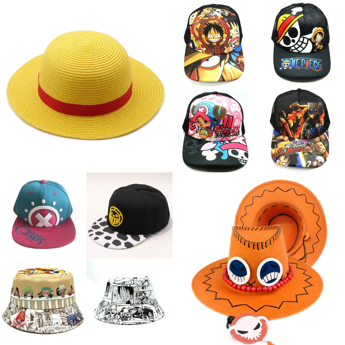 Anime Luffy Straw Hat for Men  - Straw Hat Summer avis et prix