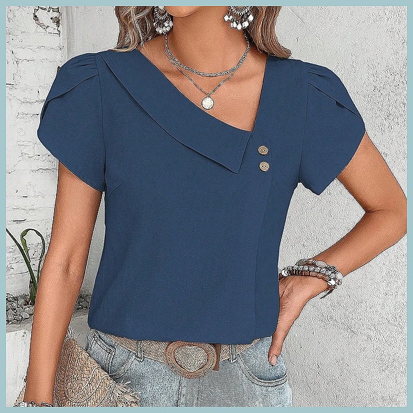 2024 Summer Vintage Solid Colo - Women'S Fashion avis et prix