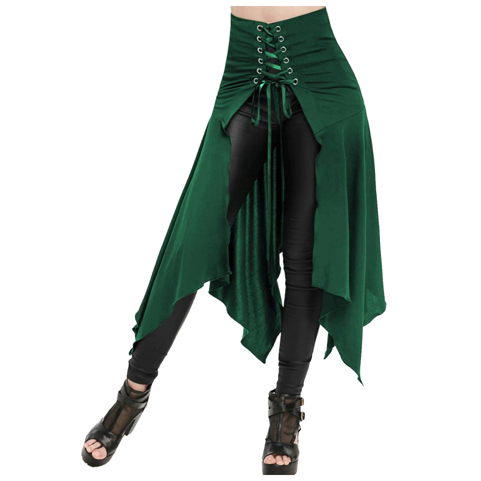 Gothic Skirt Black Medieval Vi - Women'S Fashion Kilt avis et prix