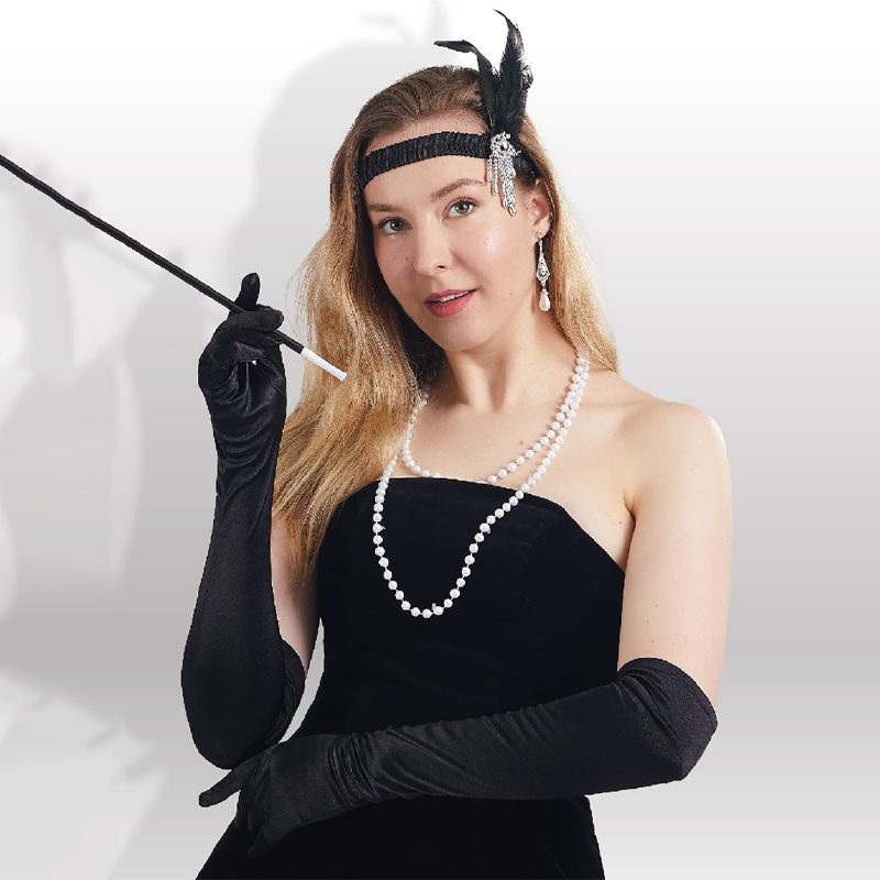Women's Evening Party Mittens  - Women'S Fashion Of The 1920S avis et prix