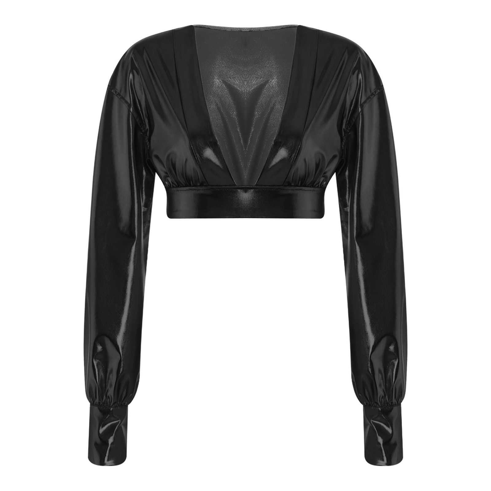 Womens Y2K Metallic Shiny Hip  - Women'S Fashion Tops avis et prix
