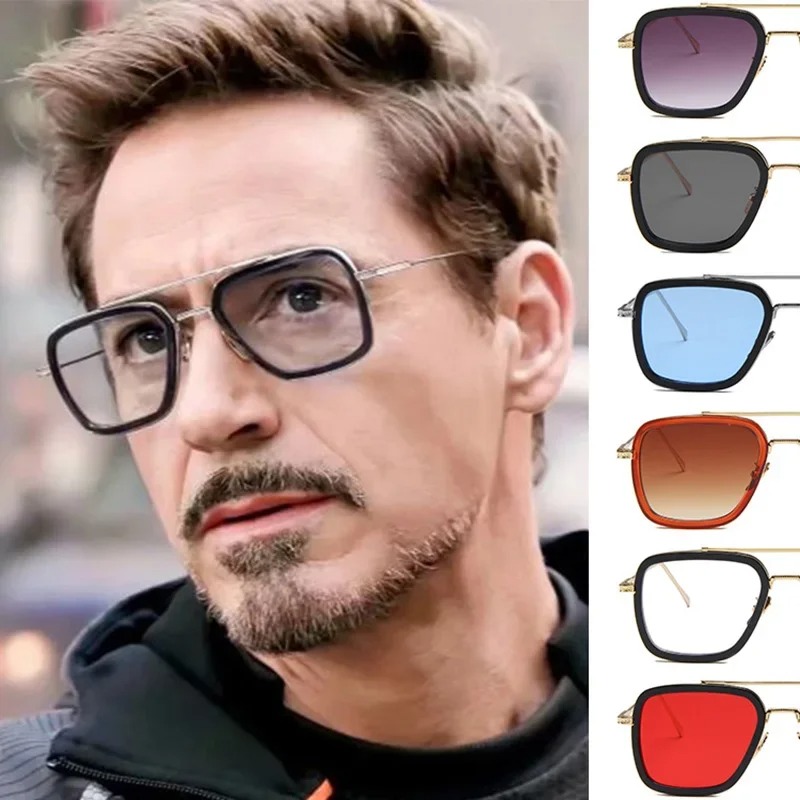 Steam Punk Tony Stark Sunglass - Women'S Fashion Eyewear avis et prix