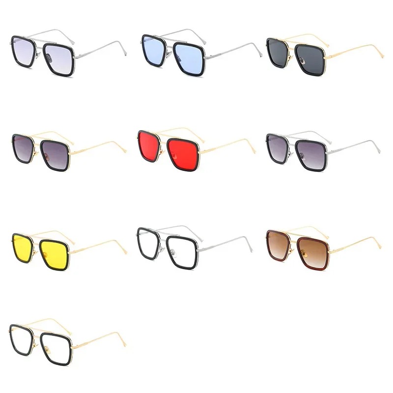 Steam Punk Tony Stark Sunglass - Women'S Fashion Eyewear avis et prix