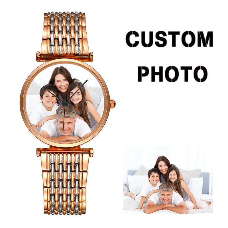 Women Watch Custom Dial Photo  - Fashion Women Watches avis et prix