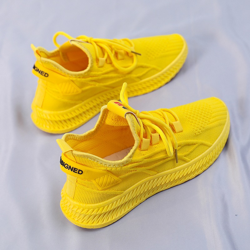 2026 Fashion Spring Female Sne - Women'S Yellow Fashion Sneakers avis et prix